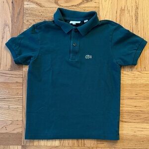Lacoste Kids Polo - Deep Green size 10